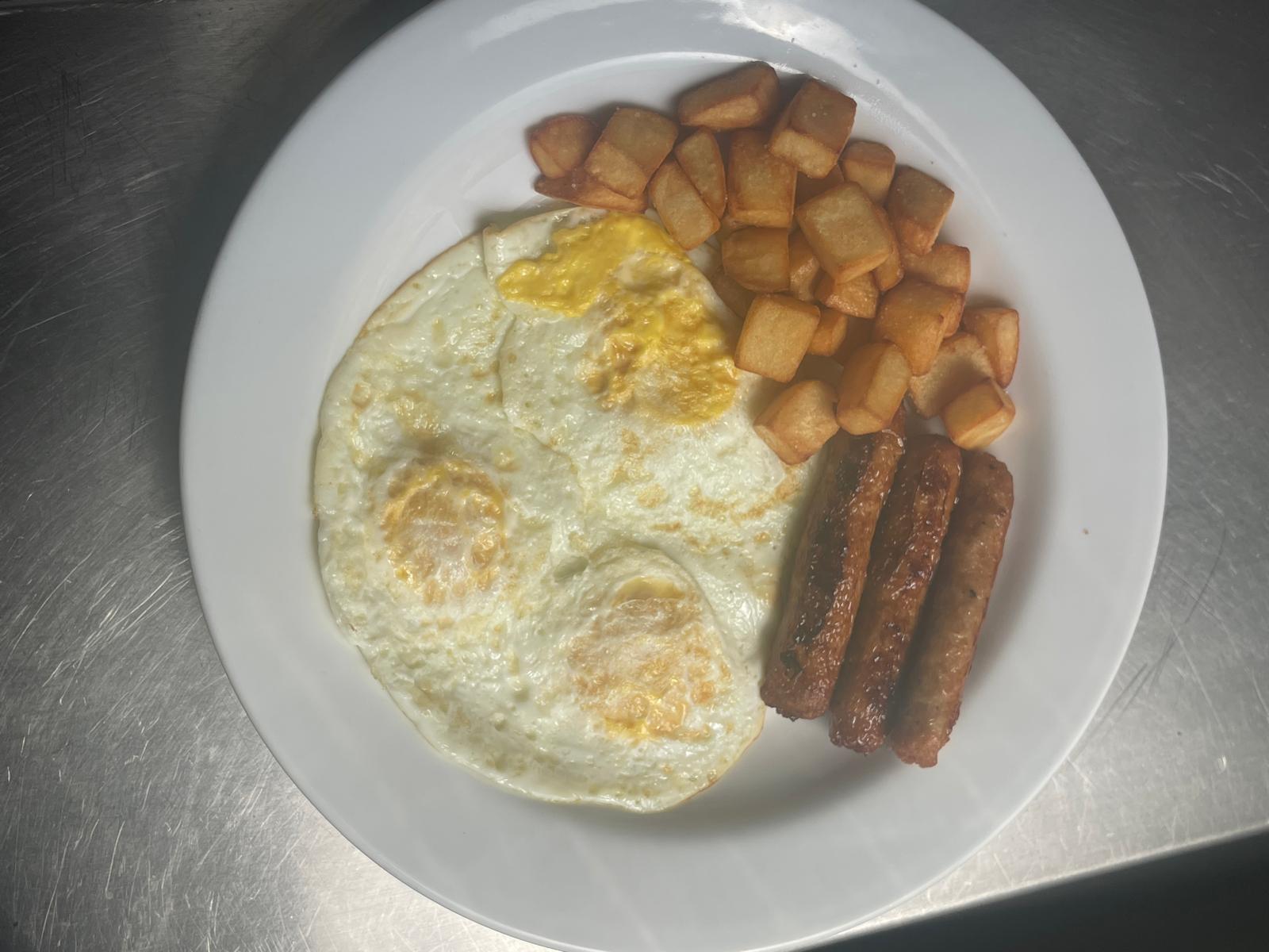 EGG COMBO WITH COFFEE