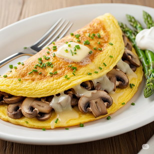 MUSHROOM OMELETLE