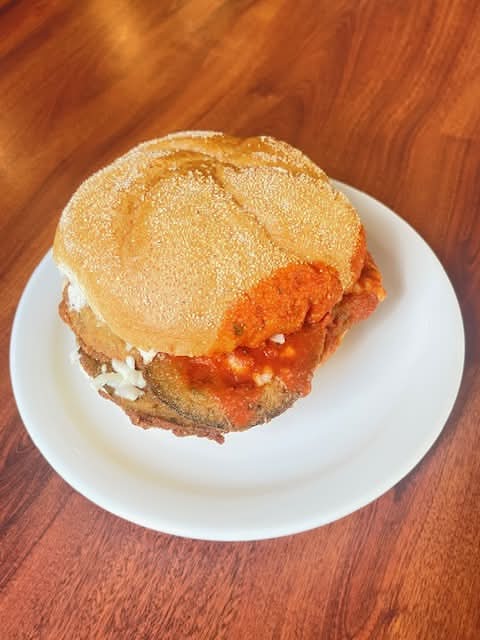 Eggplant Parm Sandwich